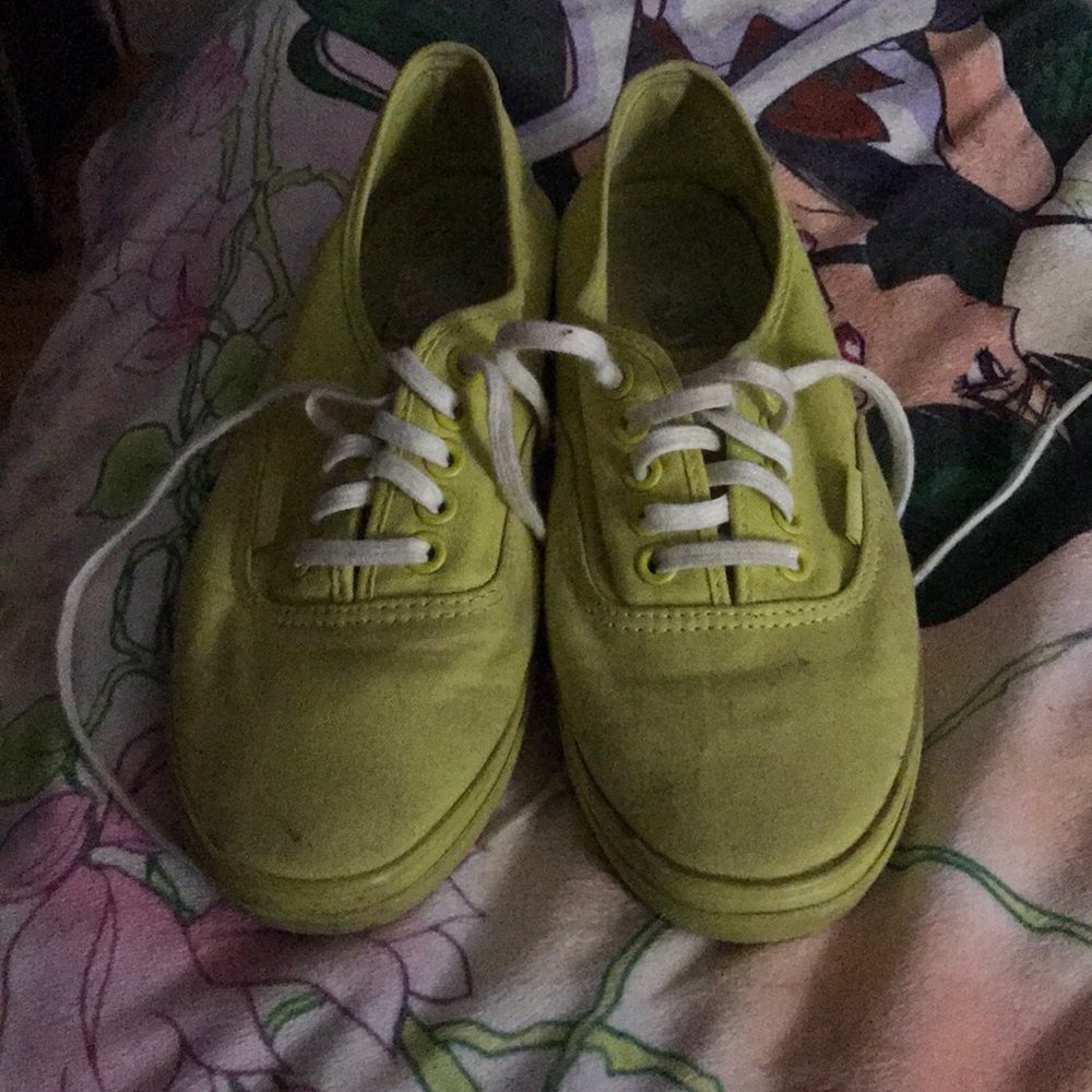 Green/Yellow Vans